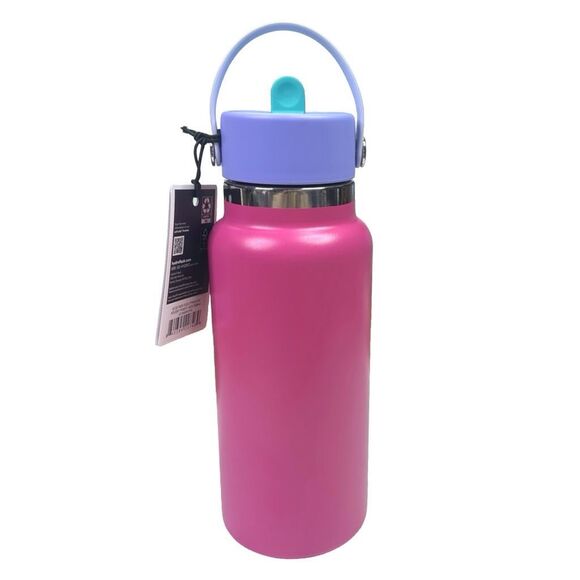 Hydro Flask Flex Remix Wide Mouth w Flex Straw Cap - 32 oz - Holiday Punch - Picture 4 of 5